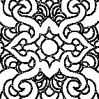 раскраска онлайн Ковер