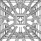 раскраска онлайн Перспектива