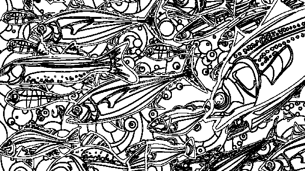 раскраска онлайн Рыбы