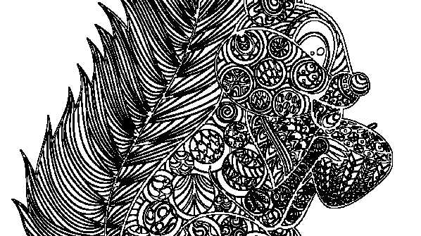 раскраска онлайн Белочка