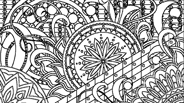 раскраска онлайн Весенняя мелодия