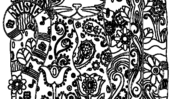 раскраска онлайн Весенняя серенада