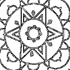 раскраска онлайн Ковер